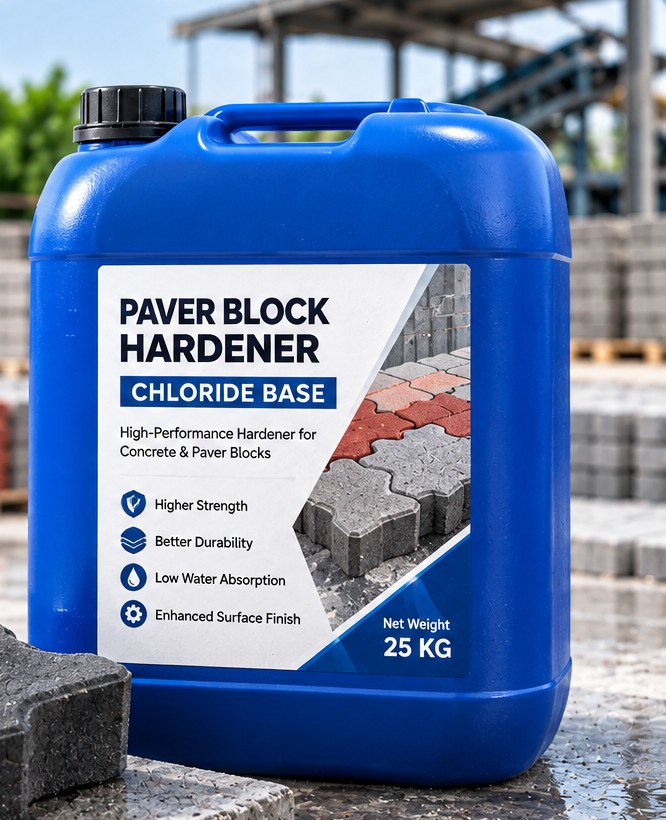 Paver Block Hardener — Chloride Base