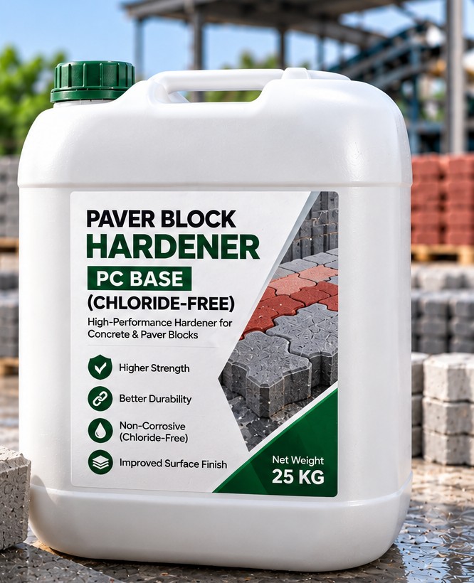 Paver Block Hardener — PC Base (Chloride-Free)