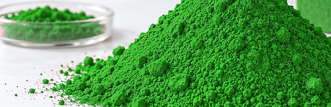 Green Iron Oxide Pigment